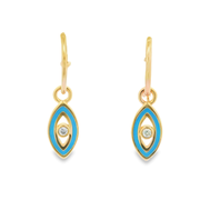Elegant Heart-Shaped Gold Earrings