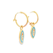 Elegant Heart-Shaped Gold Earrings