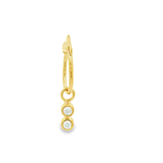 Ivorya 18k Gold Plated Sterling Silver Earrings