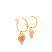 Aurika Drop 18k Gold Plated Sterling Silver Earrings