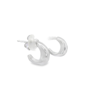 Rayna Rhodium Plated Sterling Silver Earrings