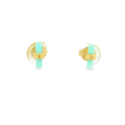 Emerelle 18k Gold Plated Sterling Silver Earrings