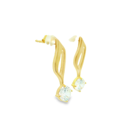 Illume 18k Gold Plated Sterling Silver Earrings