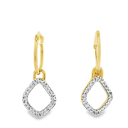 Zariya 18k Gold Plated Sterling Silver Earrings