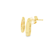 Goldora 18k Gold Plated Sterling Silver Earrings