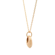 Ziva 18K Gold Plated Sterling Silver Pendant Chain Necklace
