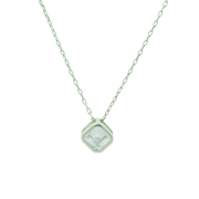 Dewdrop 925 Sterling Silver Chain Pendant Set