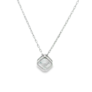 Dewdrop 925 Sterling Silver Chain Pendant Set