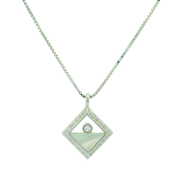Kaia 925 Sterling Silver Chain Pendant Set