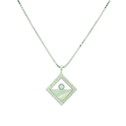 Kaia 925 Sterling Silver Chain Pendant Set