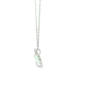 Opaline 925 Sterling Silver Chain Pendant Set