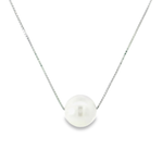 Load image into Gallery viewer, Pearl Frost 925 Sterling Silver Chain Pendant Set
