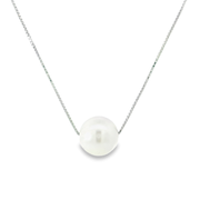 Pearl Frost 925 Sterling Silver Chain Pendant Set