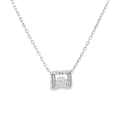 Nova 925 Sterling Silver Chain Pendant Set