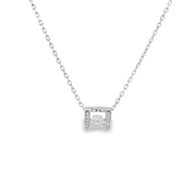 Nova 925 Sterling Silver Chain Pendant Set