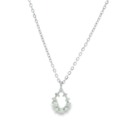 Lunara 925 Sterling Silver Chain Pendant Set
