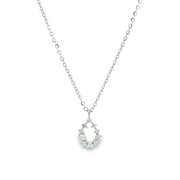 Lunara 925 Sterling Silver Chain Pendant Set