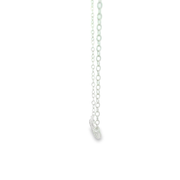 Infinity Loop 925 Sterling Silver Chain Pendant Set