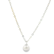 Pearl Desire 925 Sterling Silver Chain Pendant Set