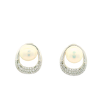 Load image into Gallery viewer, Tindra Pearl 925 sterling silver earrings
