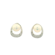 Tindra Pearl 925 sterling silver earrings