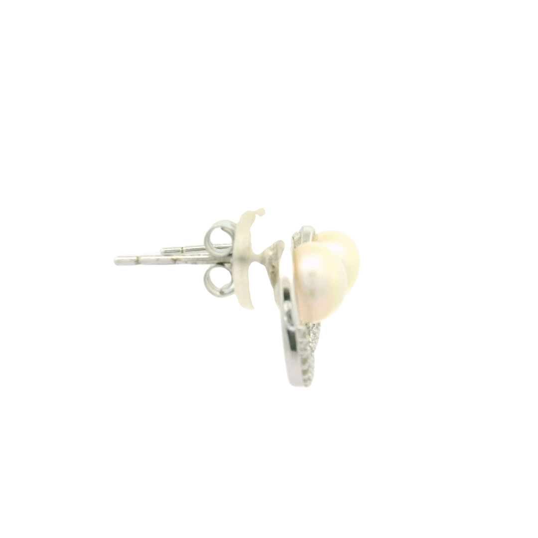 Tindra Pearl 925 sterling silver earrings