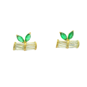 Petal 925 sterling silver earrings