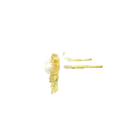 Daffodil Touch 925 sterling silver earrings