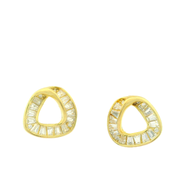 Whirl 925 sterling silver earrings