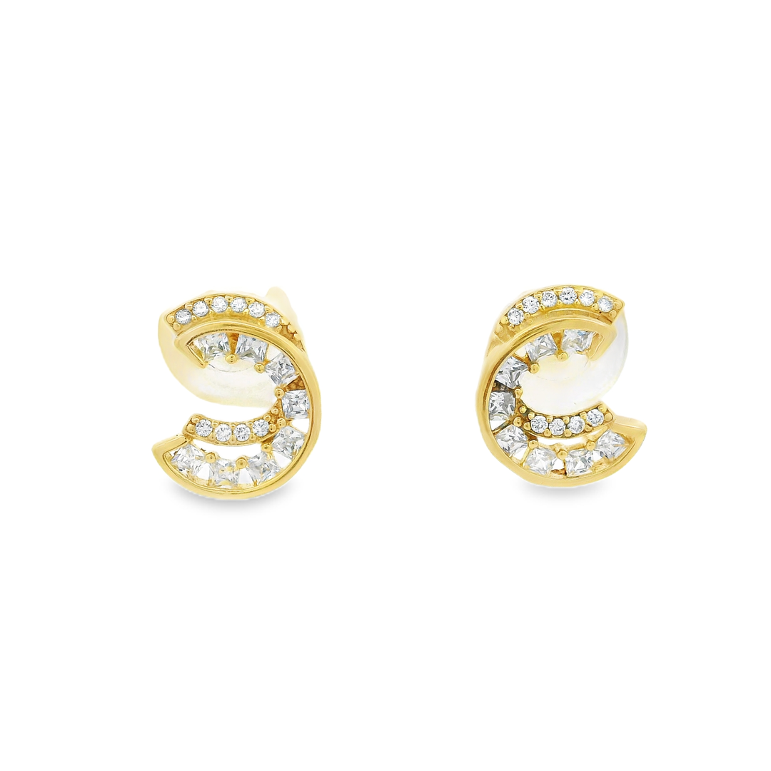 Stellar 925 sterling silver earrings