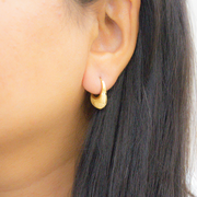 Ziva 18k Gold Plated Sterling Silver Earrings