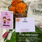 Silver Dinosaur Rakhi for kids