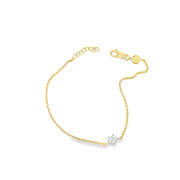 Elysia 18k Gold Plated Sterling Silver Bracelet