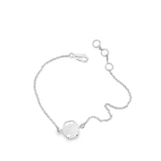 Zamira Rhodium Plated Sterling Silver Bracelet