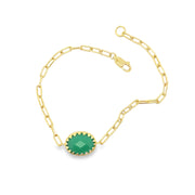 Marva 18k Gold Plated Sterling Silver Bracelet