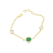 Luxora 18k Gold Plated Sterling Silver Bracelet