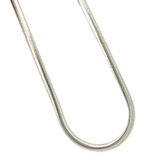 Elegant Silver Snake Chain