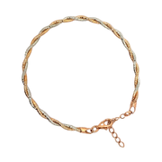 Crisscross Kada 925 Sterling Silver Bracelet