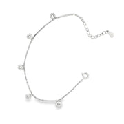 Grain charm 925 Sterling Silver Bracelet