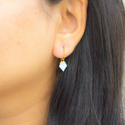 Zarna Drop 18k Gold Plated Sterling Silver Earrings