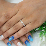 Lumina Sterling Silver Adjustable Ring