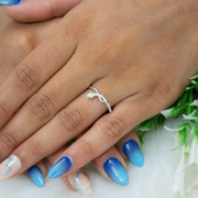 Snake Sterling Silver Adjustable Ring