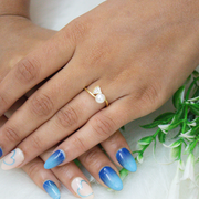 Solace Sterling Silver Adjustable Ring