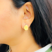 Goldora 18k Gold Plated Sterling Silver Earrings