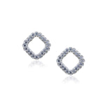 Load image into Gallery viewer, Rom com diamond Stud Earrings
