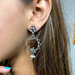 Load image into Gallery viewer, Aroha Oxidised Earrings for Women
