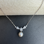 Load image into Gallery viewer, Starry Pearl Sterling Silver Pendant Chain
