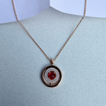 Load image into Gallery viewer, Maple Glow Rose Gold Sterling Silver Pendant Chain
