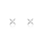 Load image into Gallery viewer, Jasmine Bloom Diamond Stud Earrings
