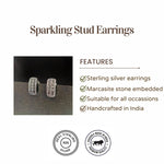 Load image into Gallery viewer, Sparkling Stud Earrings
